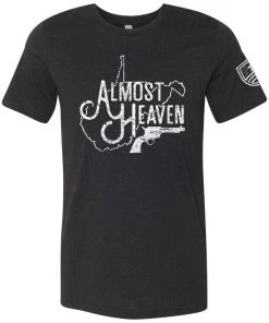 Bare Arms Gear Almost Heaven WV T-Shirt BA Trading Mens Apparel