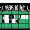 Bare Arms Gear America Wants To Buy A Vowel Sticker Stickers