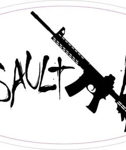Bare Arms Gear Stickers Assault Life Sticker