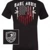 Bare Arms Gear Bare Arms 2A Flag T-Shirt BA Trading Mens Apparel