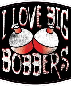 Bare Arms Gear Big Bobbers Sticker Stickers