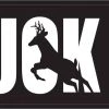 Bare Arms Gear Buck It Stickers