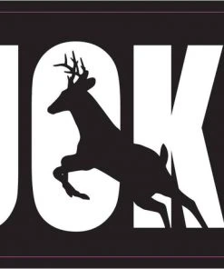 Bare Arms Gear Buck It Stickers
