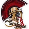 Bare Arms Gear Death Before Dishonor Spartan Stickers