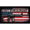 Bare Arms Gear Stickers Freedom Delivery System Sticker