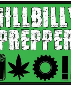 Bare Arms Gear Hillbilly Prepper Sticker