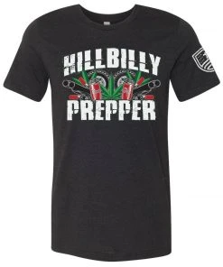 Bare Arms Gear BA Trading Mens Apparel Hillbilly Prepper T-Shirt