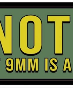 Bare Arms Gear I'm Not Gay But A Box Of 9mm Sticker