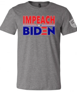 Bare Arms Gear Impeach Biden T-Shirt