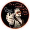 Bare Arms Gear Lebowski Veteran Sticker