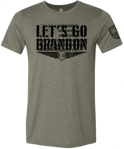 Bare Arms Gear BA Trading Mens Apparel Let's Go Brandon 2.0 T-Shirt