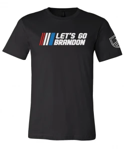Bare Arms Gear BA Trading Mens Apparel Let's Go Brandon T-Shirt