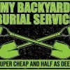 Bare Arms Gear Stickers Backyard Burial Service