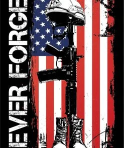 Bare Arms Gear Stickers Never Forget Sticker