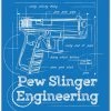 Bare Arms Gear Stickers Pew Slinger Engineering