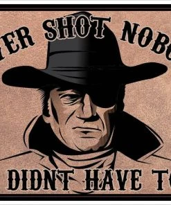 Bare Arms Gear Stickers Never Shot Nobody Sticker