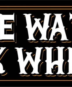 Bare Arms Gear Stickers Save Water Drink Whiskey Sticker