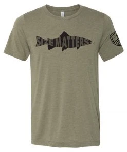 Bare Arms Gear Size Matters Fish T-Shirt
