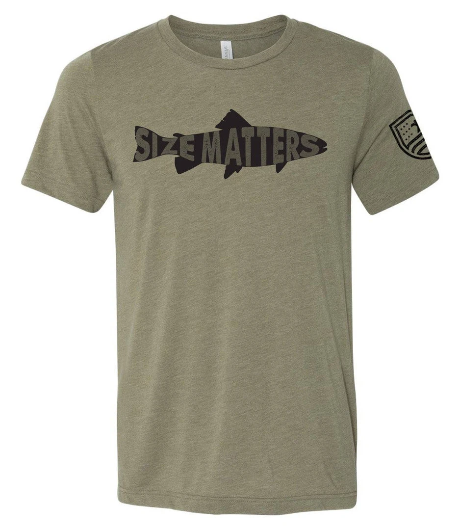 Bare Arms Gear Size Matters Fish T-Shirt 3 Bare Arms Gear Size Matters Fish T-Shirt