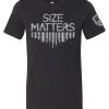 Bare Arms Gear BA Trading Mens Apparel Size Matters Ammo T-Shirt