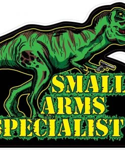 Bare Arms Gear Small Arms Specialist Sticker
