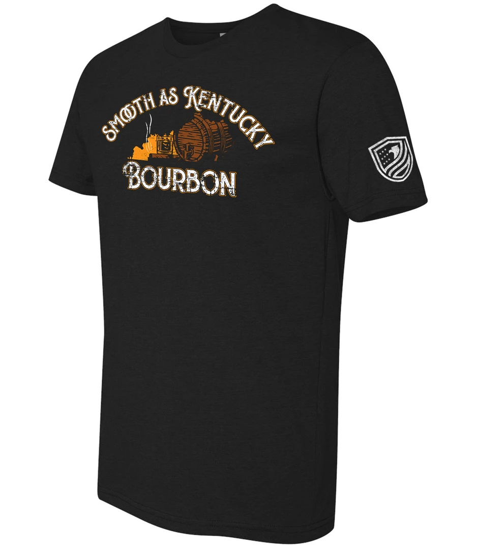 Bare Arms Gear BA Trading Mens Apparel Smooth As Kentucky Bourbon T-Shirt 4 Bare Arms Gear BA Trading Mens Apparel Smooth As Kentucky Bourbon T-Shirt