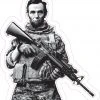 Bare Arms Gear Stickers Tactical Abe Sticker