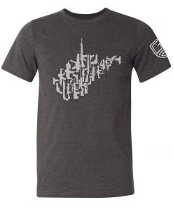 Bare Arms Gear BA Trading Mens Apparel WV Gun State T-Shirt