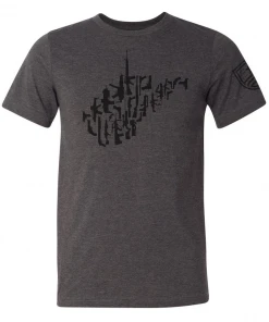 Bare Arms Gear BA Trading Mens Apparel WV Gun State T-Shirt