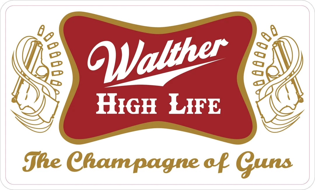 Bare Arms Gear Stickers Walther High Life 3 Bare Arms Gear Stickers Walther High Life