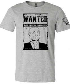 Bare Arms Gear BA Trading Mens Apparel Wanted Biden T-Shirt