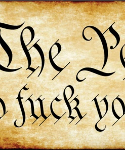 Bare Arms Gear We The People Sticker