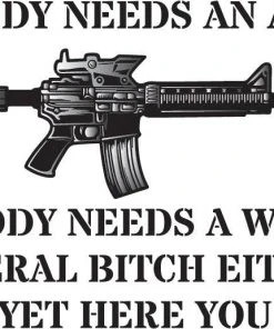 Bare Arms Gear Nobody Needs And AR-15 Sticker Stickers
