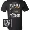 Bare Arms Gear BA Trading Mens Apparel Whiskey Guns Freedom T-Shirt 1 Bare Arms Gear BA Trading Mens Apparel Whiskey Guns Freedom T-Shirt
