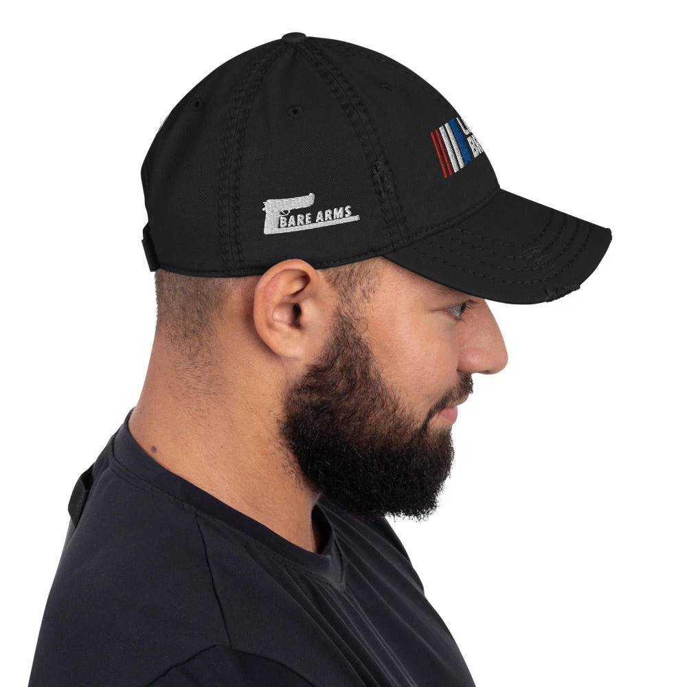 Bare Arms Gear Let's Go Brandon - Distressed Hat Hats 5 Bare Arms Gear Let's Go Brandon - Distressed Hat Hats