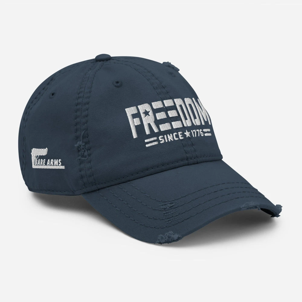 Bare Arms Gear Hats Freedom - Distressed Hat 6 Bare Arms Gear Hats Freedom - Distressed Hat