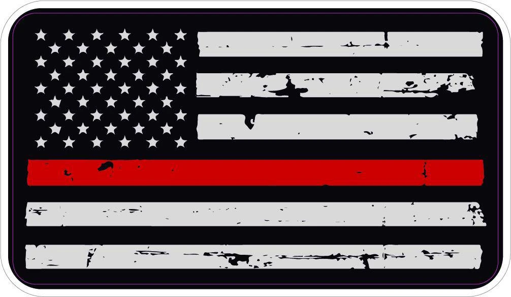 Bare Arms Gear Thin Red Line Decal 3 Bare Arms Gear Thin Red Line Decal