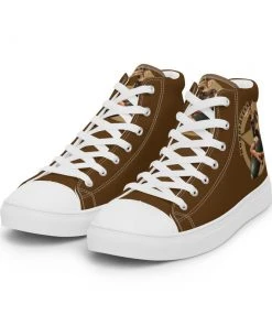 Bare Arms Gear Bombshells - Women’s High Top Canvas Shoes 13 Bare Arms Gear Bombshells - Women’s High Top Canvas Shoes