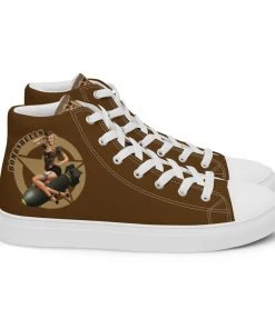 Bare Arms Gear Bombshells - Women’s High Top Canvas Shoes 14 Bare Arms Gear Bombshells - Women’s High Top Canvas Shoes