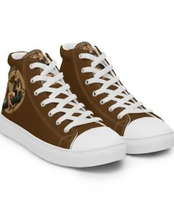 Bare Arms Gear Bombshells - Women’s High Top Canvas Shoes 16 Bare Arms Gear Bombshells - Women’s High Top Canvas Shoes